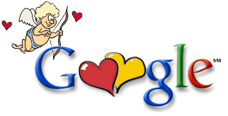 On February 14th, Google showed its affection with this logo