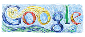 Google celebrates Vincent Van Gogh's birthday 凡·高诞辰152周年