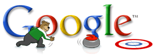 Doodle V celebrates the 2002 Winter Olympics