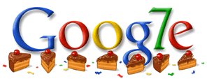 Google's 7th Birthday Google7