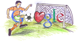 Doodle 4 Google – I love football