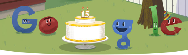 Google's 15th Birthday 15